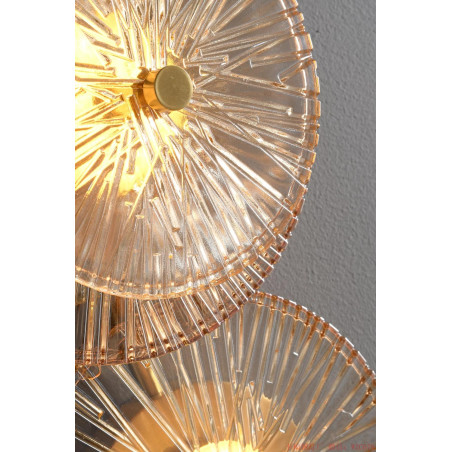 Lampa ścienna LUXIO-4 LED bursztynowa 32 cm ST-3315-4 copper Step into Design