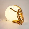 Lampa stołowa WOMAN-1 złota 47 cm ST-6022-A gold Step into Design