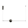 Lampa wisząca O-LINE LED 93 cm czarna ST-1688L-BK Step into Design
