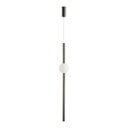 Lampa wisząca O-LINE LED 93 cm czarna ST-1689L BK Step into Design