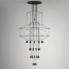 Lampa wisząca LINEA-43 XL czarna 150 cm XT100-43P-XL Step into Design