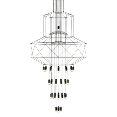 Lampa wisząca LINEA-43 XL czarna 150 cm XT100-43P-XL Step into Design