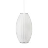 Lampa wisząca SILK BARREL biała 50 cm ST-2335-20 Step into Design