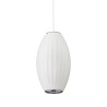 Lampa wisząca SILK BARREL biała 50 cm ST-2335-20 Step into Design