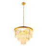 Lampa wisząca SPLENDORE złota 50 cm DN915-50A Step into Design