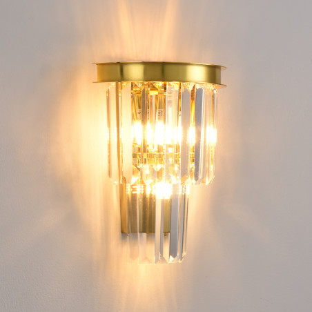 Lampa ścienna SPLENDORE złota 20 cm DN915-W Step into Design
