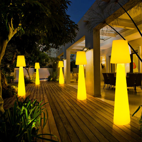 Lampa ogrodowa stojąca GARDENA M LED RGBW 16 kolorów 120 cm ES-DC005 Step into Design