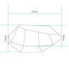 Lampa ogrodowa kamień DIAMOND S LED RGBW 16 kolorów 27 cm ES-ST013 Step into Design