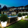 Lampa ogrodowa donica FLOWER POT M LED RGBW 16 kolorów 40 cm ES-FL022 Step into Design