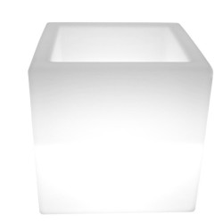 Lampa ogrodowa donica FLOWER CUBE LED RGBW 16 kolorów 40 cm ES-FL008 Step into Design