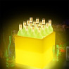 Lampa ogrodowa donica FLOWER CUBE LED RGBW 16 kolorów 40 cm ES-FL008 Step into Design