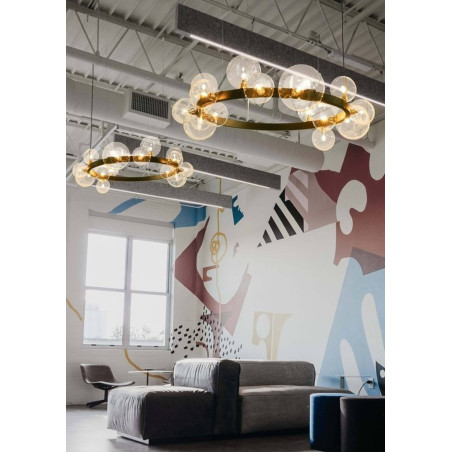 Lampa wisząca ORION czarna 85 cm XC111-850 Step into Design