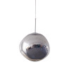 Lampa wisząca GLAM M srebrna 28 cm MP-1239-280 chrome Step into Design