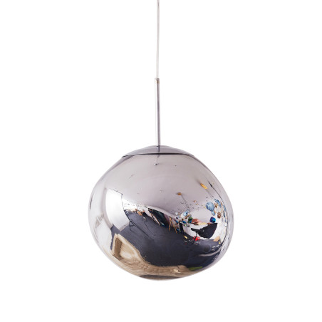 Lampa wisząca GLAM M srebrna 28 cm MP-1239-280 chrome Step into Design