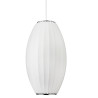 Lampa wisząca SILK BARREL biała 60 cm ST-2335-30 Step into Design