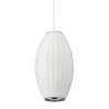 Lampa wisząca SILK BARREL biała 60 cm ST-2335-30 Step into Design
