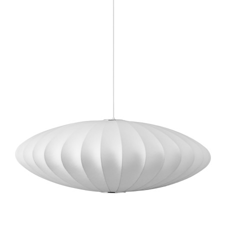 Lampa wisząca SILK FLAT biała 50 cm - nowoczesna i minimalistyczna ST-2328-50 Step into Design