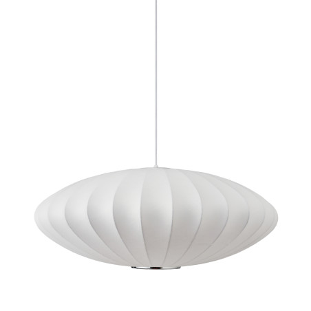 Lampa wisząca SILK FLAT biała 50 cm - nowoczesna i minimalistyczna ST-2328-50 Step into Design