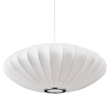 Lampa wisząca SILK FLAT biała 50 cm - nowoczesna i minimalistyczna ST-2328-50 Step into Design