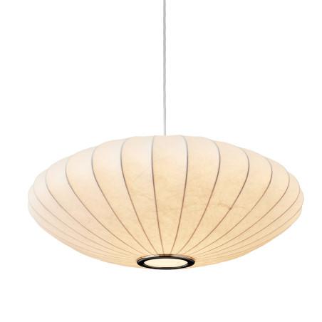 Lampa wisząca SILK FLAT biała 50 cm - nowoczesna i minimalistyczna ST-2328-50 Step into Design