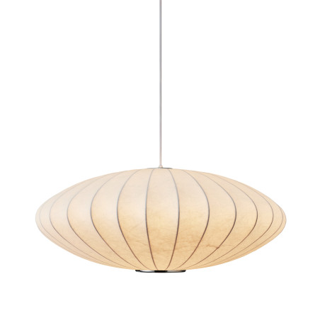Lampa wisząca SILK FLAT biała 50 cm - nowoczesna i minimalistyczna ST-2328-50 Step into Design
