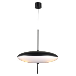 Lampa wisząca PIATTO- nowoczesna biało-czarna 50 cm ST-9222P WB Step into Design