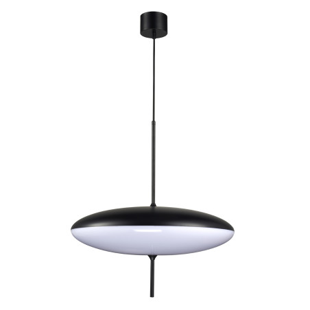 Lampa wisząca PIATTO- nowoczesna biało-czarna 50 cm ST-9222P WB Step into Design