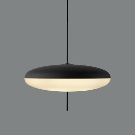 Lampa wisząca PIATTO- nowoczesna biało-czarna 50 cm ST-9222P WB Step into Design