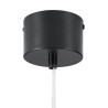 Lampa wisząca PIATTO- nowoczesna biało-czarna 50 cm ST-9222P WB Step into Design