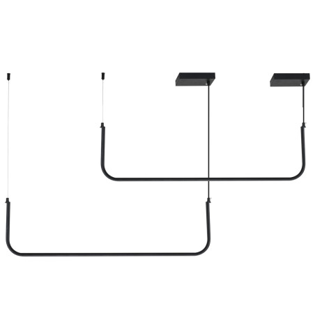 Lampa wisząca MINIMA-2 led czarna 120 cm MP0095-2-120 Step into Design