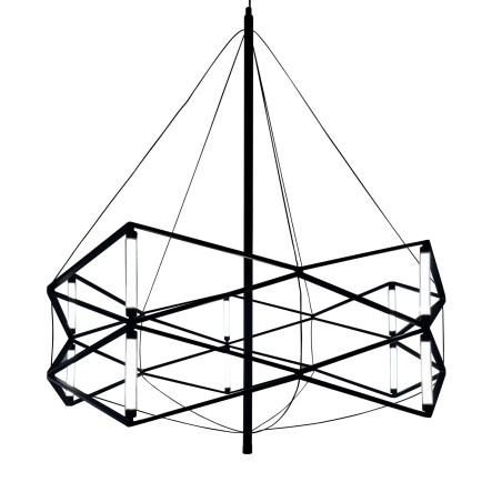 Lampa wisząca SPACE LED czarna 60 cm ST-9858 P/S black Step into Design
