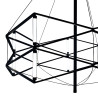 Lampa wisząca SPACE LED czarna 60 cm ST-9858 P/S black Step into Design