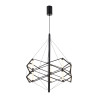 Lampa wisząca SPACE LED czarna 60 cm ST-9858 P/S black Step into Design