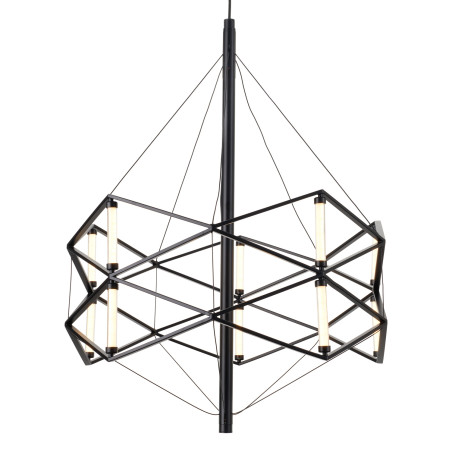 Lampa wisząca SPACE LED czarna 60 cm ST-9858 P/S black Step into Design