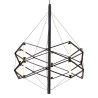 Lampa wisząca SPACE LED czarna 60 cm ST-9858 P/S black Step into Design