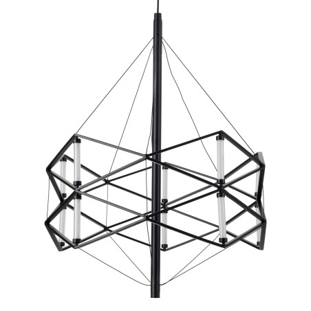 Lampa wisząca SPACE LED czarna 60 cm ST-9858 P/S black Step into Design