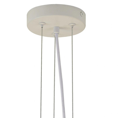 Lampa wisząca PEONY biała 50 cm - nowoczesna lampa sufitowa do salonu ST-8879P white Step into Design