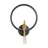 Lampa ścienna AMICI RING LED czarno złota 27 cm ST-B3607 black Step into Design