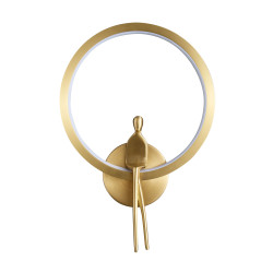 Lampa ścienna LED AMICI RING LED złota 27 cm ST-B3607 gold Step into Design