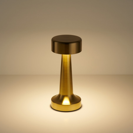Lampa stołowa TAVOLO A LED dotykowa złota 21 cm ST-8127T/A GOLD Step into Design