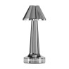 Lampa stołowa TAVOLO B LED dotykowa srebrna 22 cm ST-8127T/B SILVER Step into Design