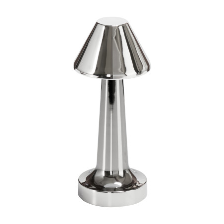 Lampa stołowa TAVOLO B LED dotykowa srebrna 22 cm ST-8127T/B SILVER Step into Design