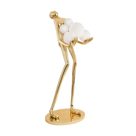 Lampa podłogowa WOMAN GOLD złoty połysk 180 cm F9312 gold Step into Design