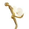 Lampa podłogowa WOMAN GOLD złoty połysk 180 cm F9312 gold Step into Design