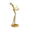 Lampa podłogowa WOMAN GOLD złoty połysk 180 cm F9312 gold Step into Design