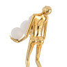 Lampa podłogowa WOMAN GOLD złoty połysk 180 cm F9312 gold Step into Design