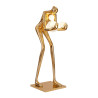 Lampa podłogowa WOMAN-2 GOLD złoty połysk 190 cm DN433-F gold Step into Design