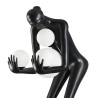 Lampa podłogowa WOMAN-2 BLACK czarna 190 cm DN433-F black Step into Design