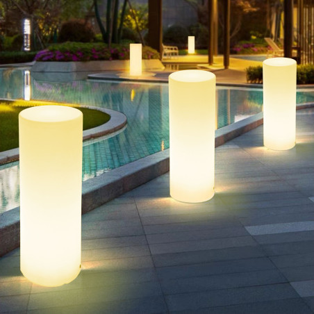 Lampa ogrodowa kolumna TUBE LED RGBW 16 kolorów 96 cm ES-DC031 Step into Design