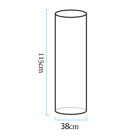Lampa ogrodowa kolumna TUBE LED RGBW 16 kolorów 115 cm ES-DC033 Step into Design